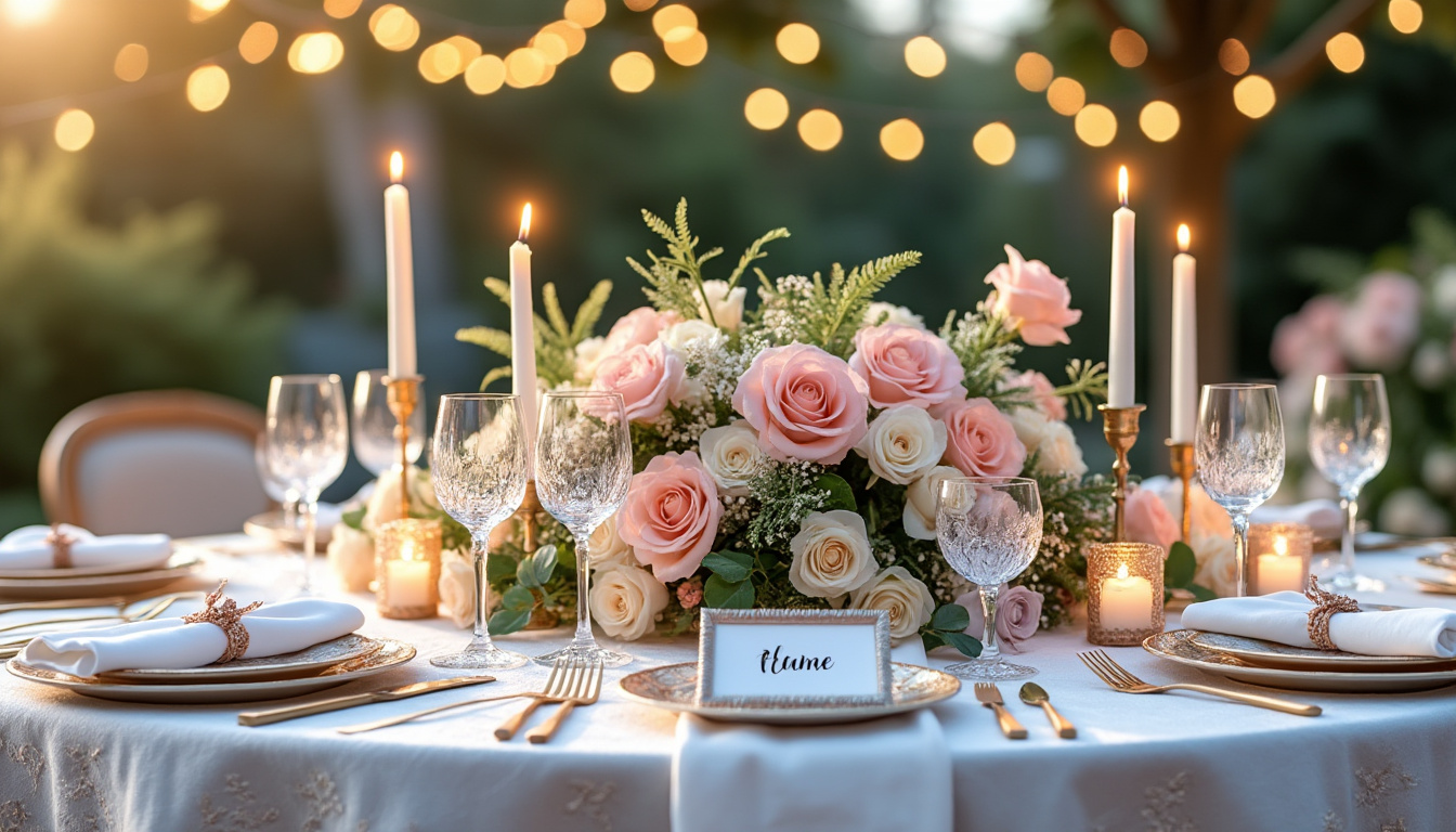 découvrez des idées inspirantes pour sublimer votre table d'honneur lors de vos événements. des arrangements floraux élégants aux thèmes originaux, apprenez à créer une ambiance unique qui marquera les esprits.