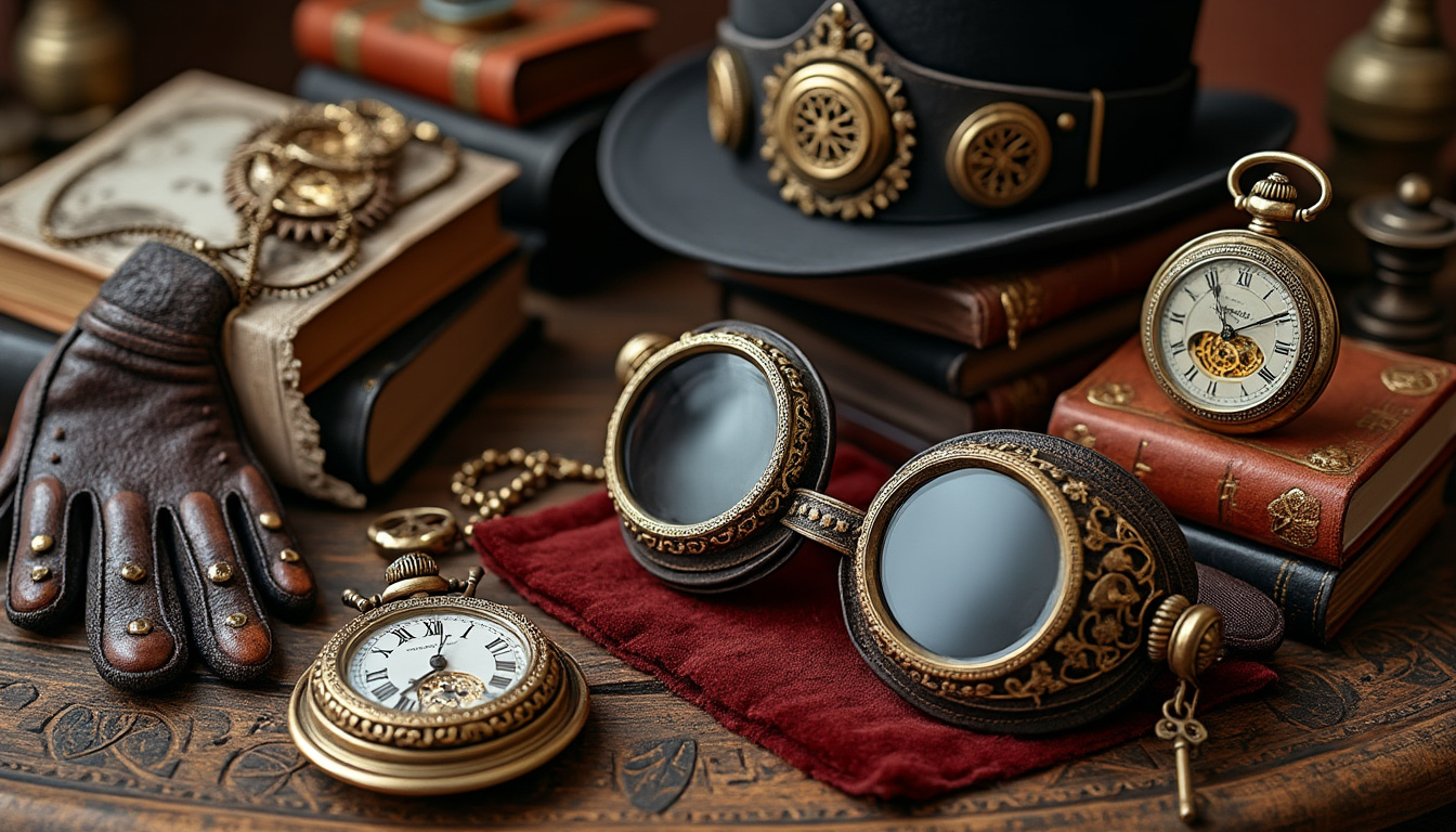découvrez les accessoires incontournables pour adopter un style steampunk réussi. des lunettes vintage aux corsets audacieux, explorez comment ces pièces uniques peuvent transformer votre look en une véritable œuvre d'art inspirée de l'époque victorienne.