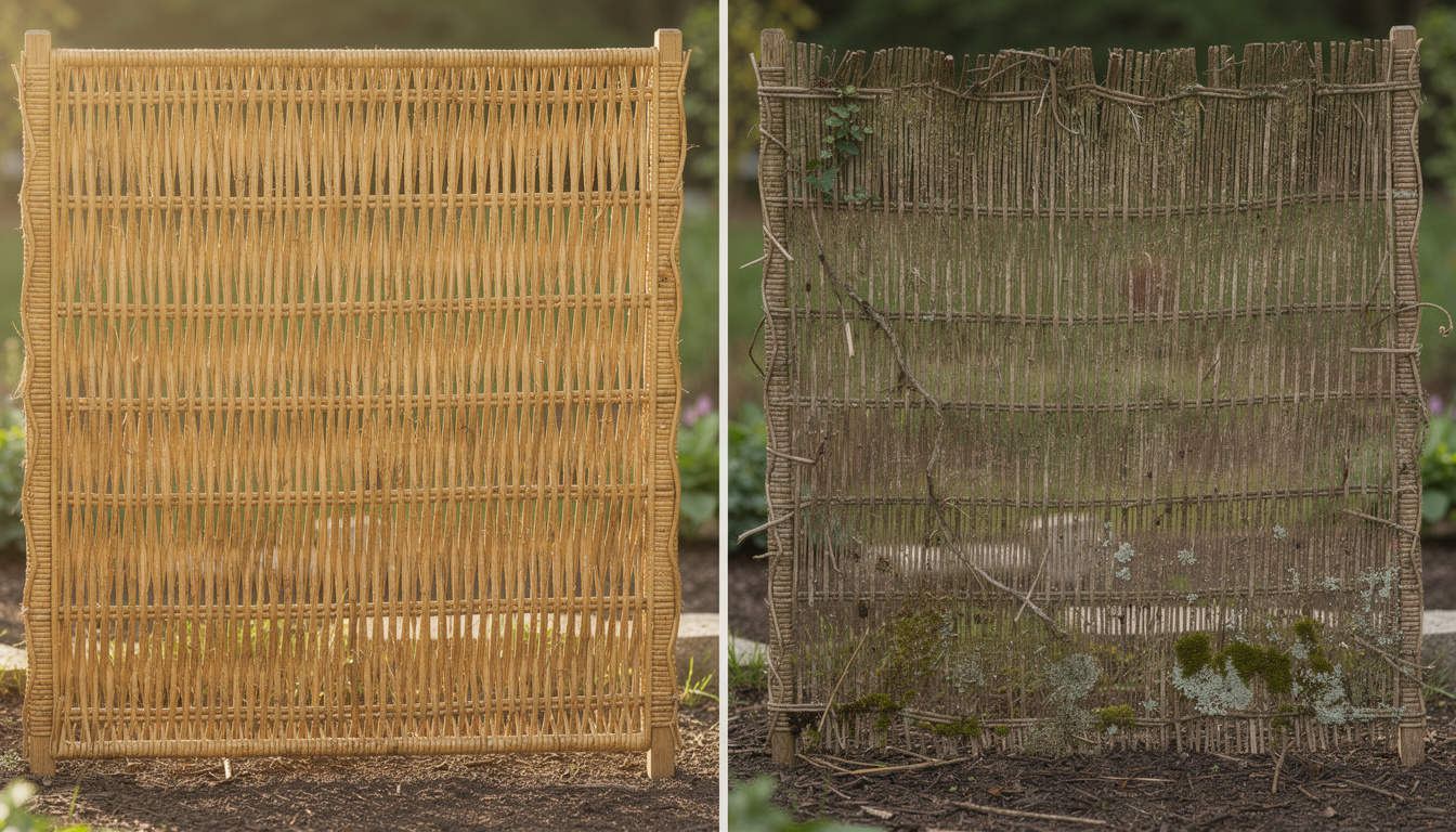 découvrez la durée de vie d’une canisse en osier ou en bambou et les conseils pour bien entretenir votre clôture naturelle afin qu’elle reste résistante et esthétique.