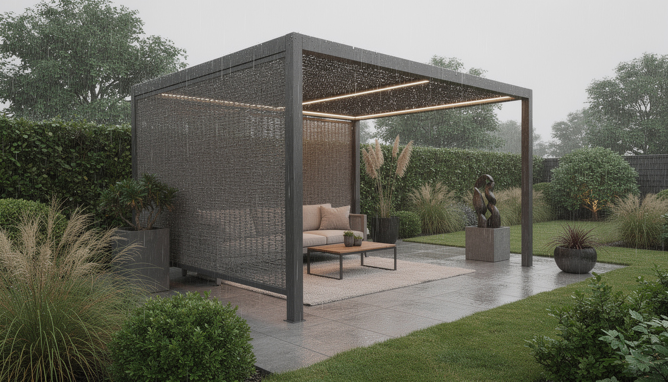 découvrez si une pergola avec canisse est vraiment efficace pour vous protéger de la pluie et profitez de vos espaces extérieurs en toute saison.