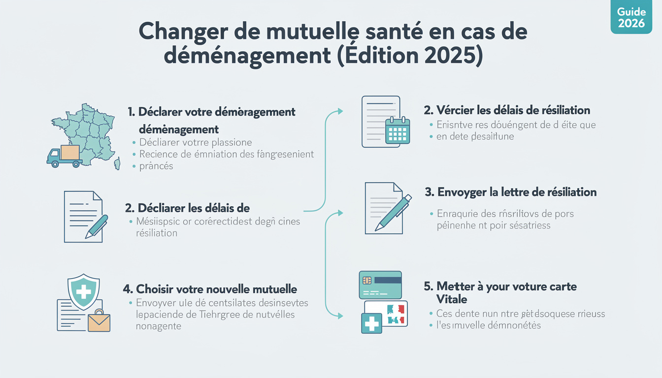 découvrez comment choisir la meilleure mutuelle santé lors d'un changement de région en cours d'année pour assurer une couverture adaptée à vos besoins.